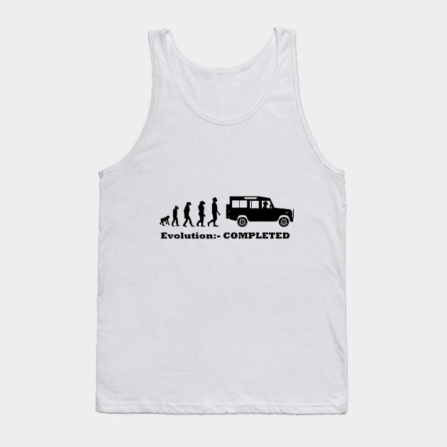 Evolution Completed - Defender Tank Top by FourByFourForLife